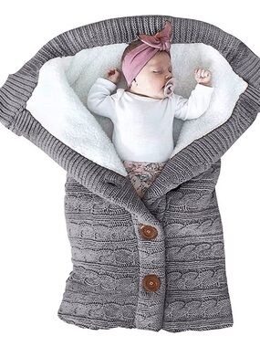 Unisex Infant Swaddle Stroller Wrap
